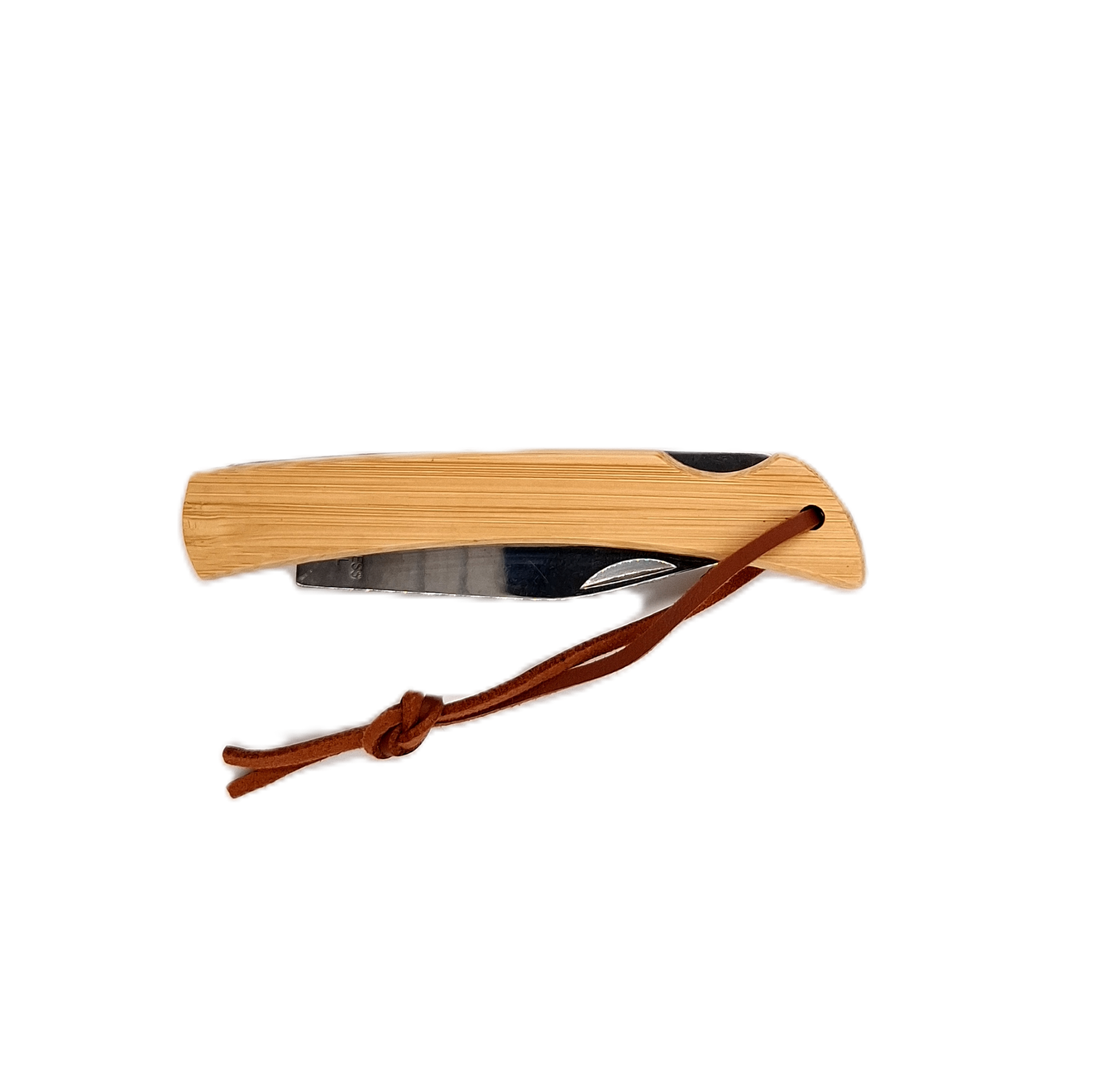 Bamboo pocket knife 2