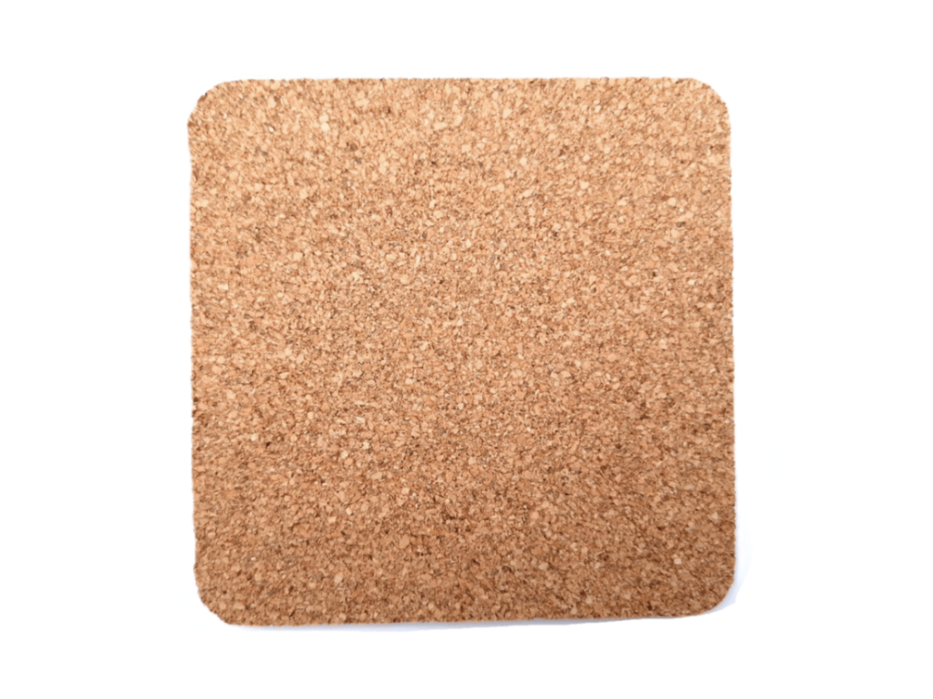 Square cork coaster 2