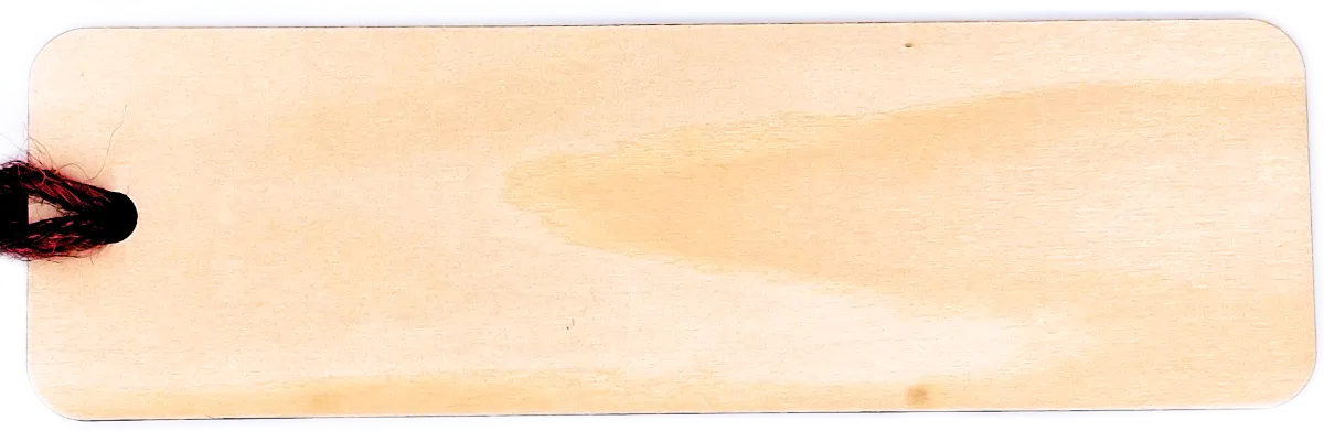 Wooden Bookmark 2