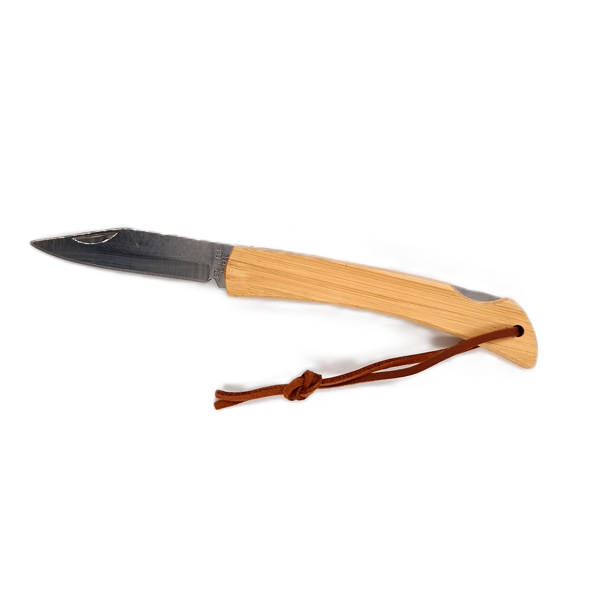Bamboo pocket knife 3