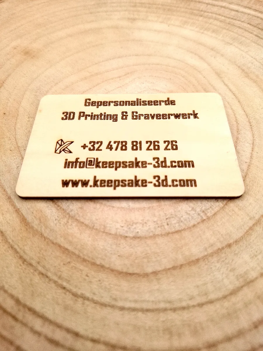 Wooden Business Cards 1