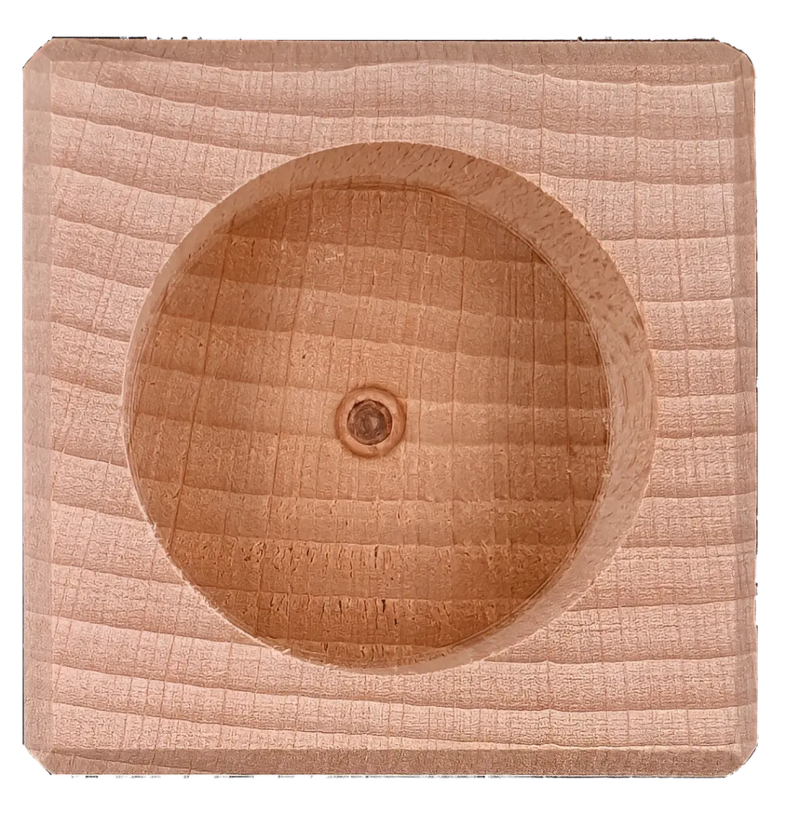 Wooden tea light holder 4