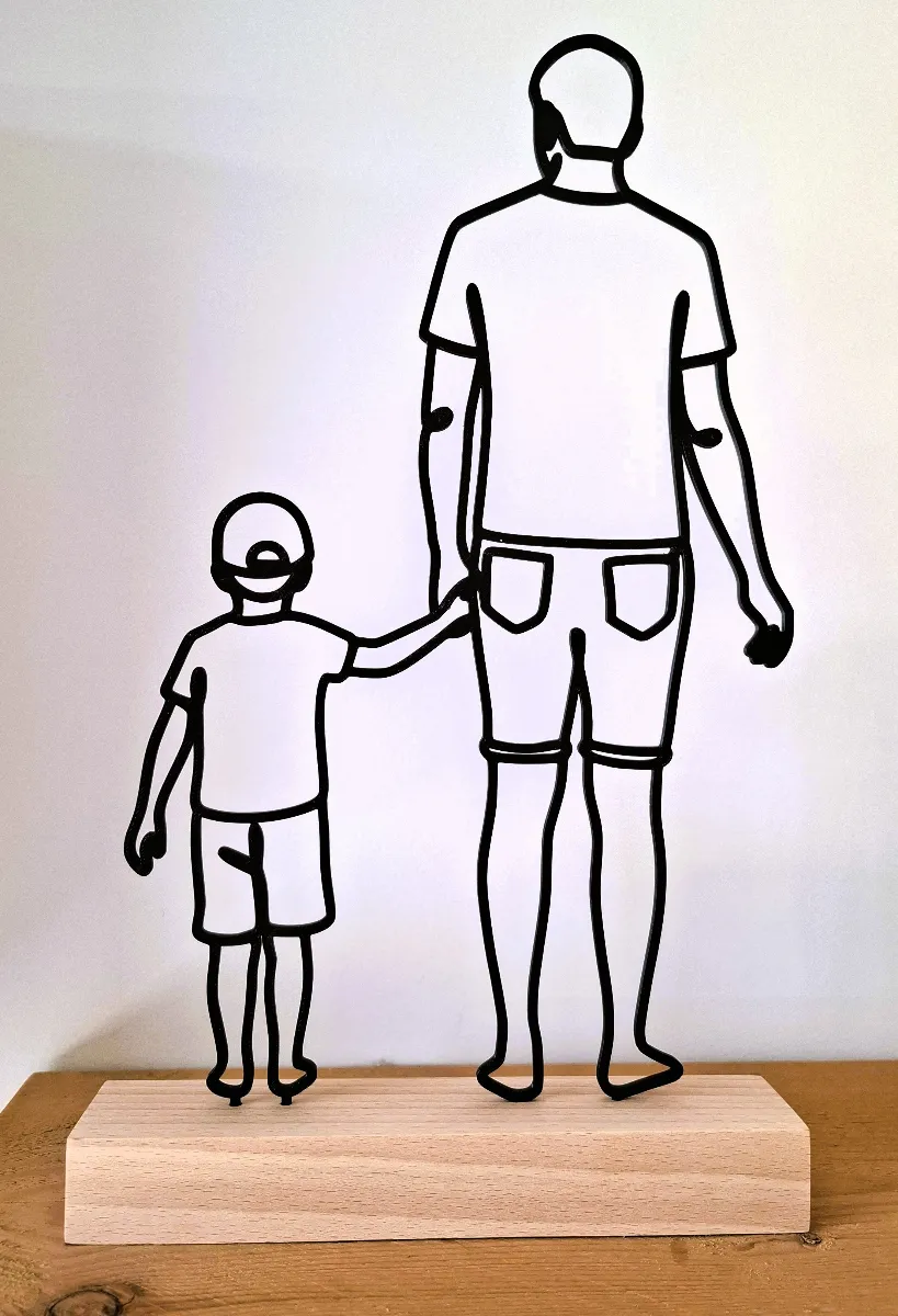 Line drawing 3d printed 1