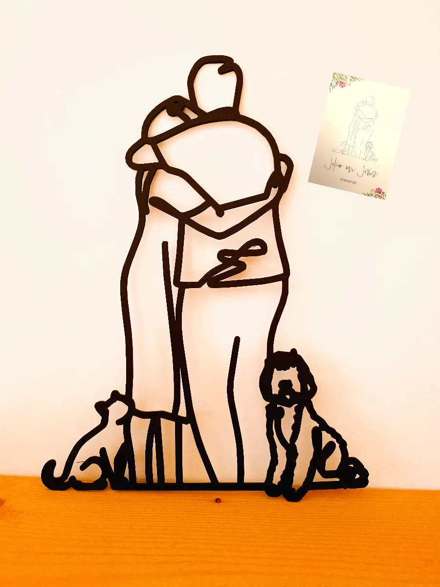 Line drawing 3d printed 4